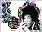 Jimi, Gitarzysta, Hendrix, Muzyk
