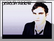 Joaquin Phoenix, czarna marynarka