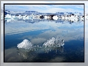 Jezioro, Jokulsarlon, Islandia