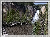 Kalifornia, Góry, Wodospad, Park Narodowy, Yosemite