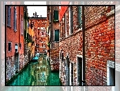 Wenecja, Kanał, Budynki