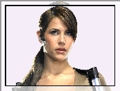 Karima Adebibe, Lara Croft, Portret