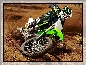 Kawasaki KX450F, Piasek, Wyścig