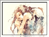 Kobieta, Grafika