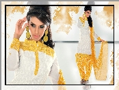 Kobieta, Kameez Makijaż, Strój, Salwar