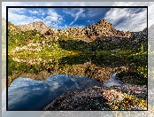 Kolorado, Góry, Moon Lake, Stany Zjednoczone, Jezioro, San Juan