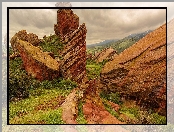 Stany Zjednoczone, Skały, Red Rocks Park, Hrabstwo Jefferson, Kolorado