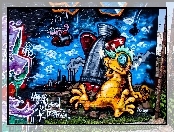 Kolorowy, Mural, Street art