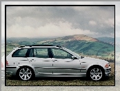 Kombi, BMW, Prawy Profil