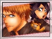 Ichigo, Kon, Rukia