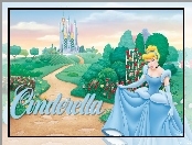 Film animowany, zamek, Kopciuszek, Cinderella
