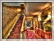 Korytarz, Inne wnętrza, Schody, Hotel