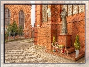 HDR, Kościół, Posąg, Papierz, Jan Paweł II