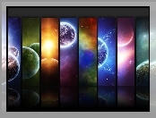 Kosmos, Planety