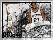 Koszykówka, koszykarz , Tim Duncan