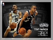 Koszykówka, koszykarz , Tony Parker