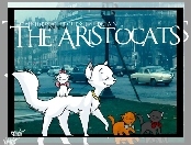 Film animowany, The Aristocats, koty, Aryskotraci, miasto