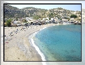 Plaża, Kreta, Grecja