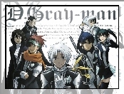 Lenalee, Komui, Kanda, D.Gray-Man, Krory, Miranda, Lavi, Allen