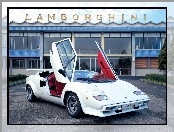 Lamborghini Countach, Czerwone, Wnętrze