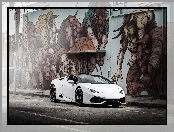 Samochód, Lamborghini, Graffiti