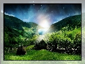 Góry, Las, Domek