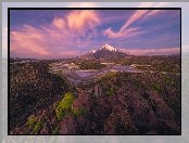 Parinacota, Chile, Wulkan, Skały, Góry, Park Narodowy Lauca