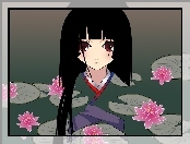 lilia, Jigoku Shoujo, kobieta, twarz