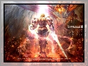 Lineage 2, światło, postać, smok