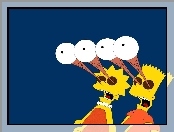 Bart, Lisa, Oczy