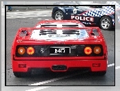 Logo, Ferrari F 40, Police