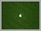 Logo, Tekstura, Apple, Zielona