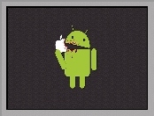 Logo, Android, Apple, Krew, Jabłko