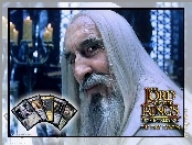 The Lord of The Rings, karty, starzec, świecznik