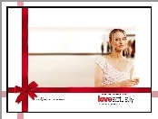 Love Actually, sukienka, Keira Knightley, biała
