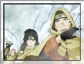 Naruto, ludzie, kaptury
