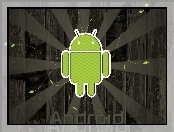 Zielony, Ludzik, Android