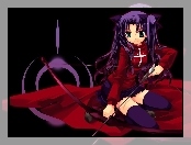 łuk, Fate Stay Night, dziewczyna, broń