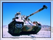 M48 Patton, Gąsienice, Czołg, Lufa