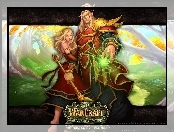 fantasy, World Of Warcraft The Burning Crusade, kobieta, mężczyzna, mag