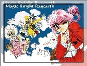 Magic Knight Rayearth, ludzie, pluszak