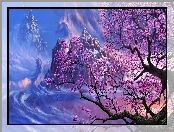 Góry, Magnolia, Grafika