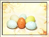 Wielkanoc, Malowane, Jajka