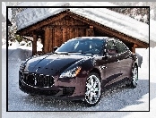 Maserati Q4, Zima, Domki, Alpy