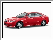 czerwona, Mazda 6
