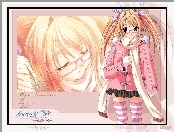 Memories Off, okulary, kobieta