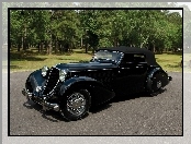 Mercedes Benz 540K, Kabriolet, Czarny