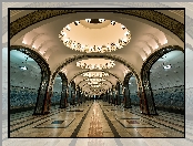 Moskwa, Metro, Peron