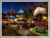 Miasto, Kalifornia, Restauracja, Disneyland