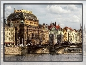 Miasto, Rzeka, Zabytki, Most